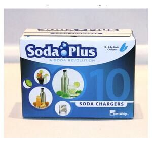 10 Pack CO2 Soda Siphon Chargers